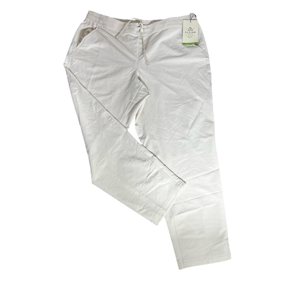 Alpine Design Womens Trailblazer Pant XXL Light‎ Khaki Mid Rise Tapered ADW23915
